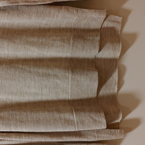 Badgley Mischka 100% Marino Wool Hi-Lo Mock Neck Sweater - Picture 5 of 8